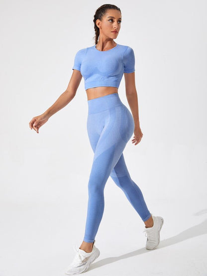 2-teiliges nahtloses Sport-Set