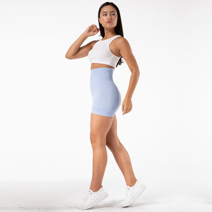 Seamless High Waist Stretch Shorts
