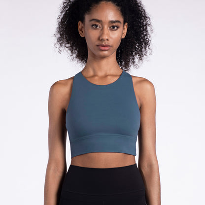 Biustonosze Fitness Cross Back Strapline Longline