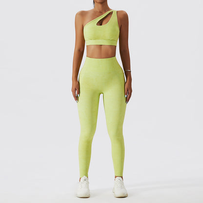 Set de fitness cu sutien și jambiere Gathers Back