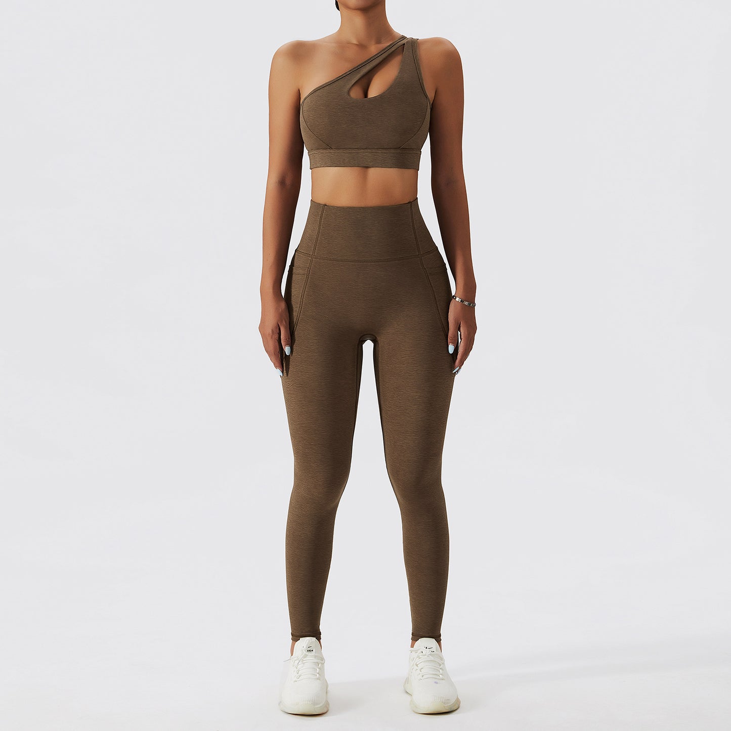 Set de fitness cu sutien și jambiere Gathers Back
