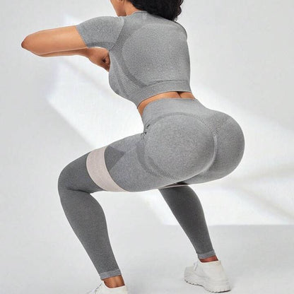 2-teiliges nahtloses Sport-Set